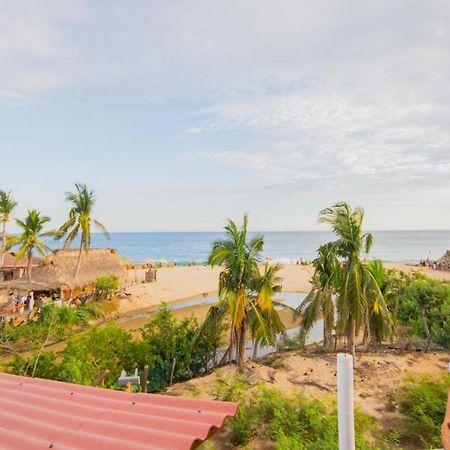 La Playa Hostel Mazunte Exterior foto