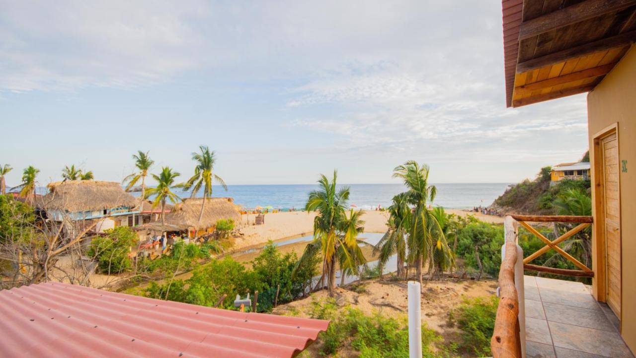 La Playa Hostel Mazunte Exterior foto